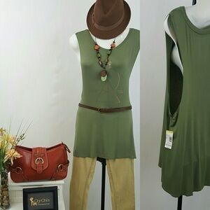 Cute muscle tank top size Large